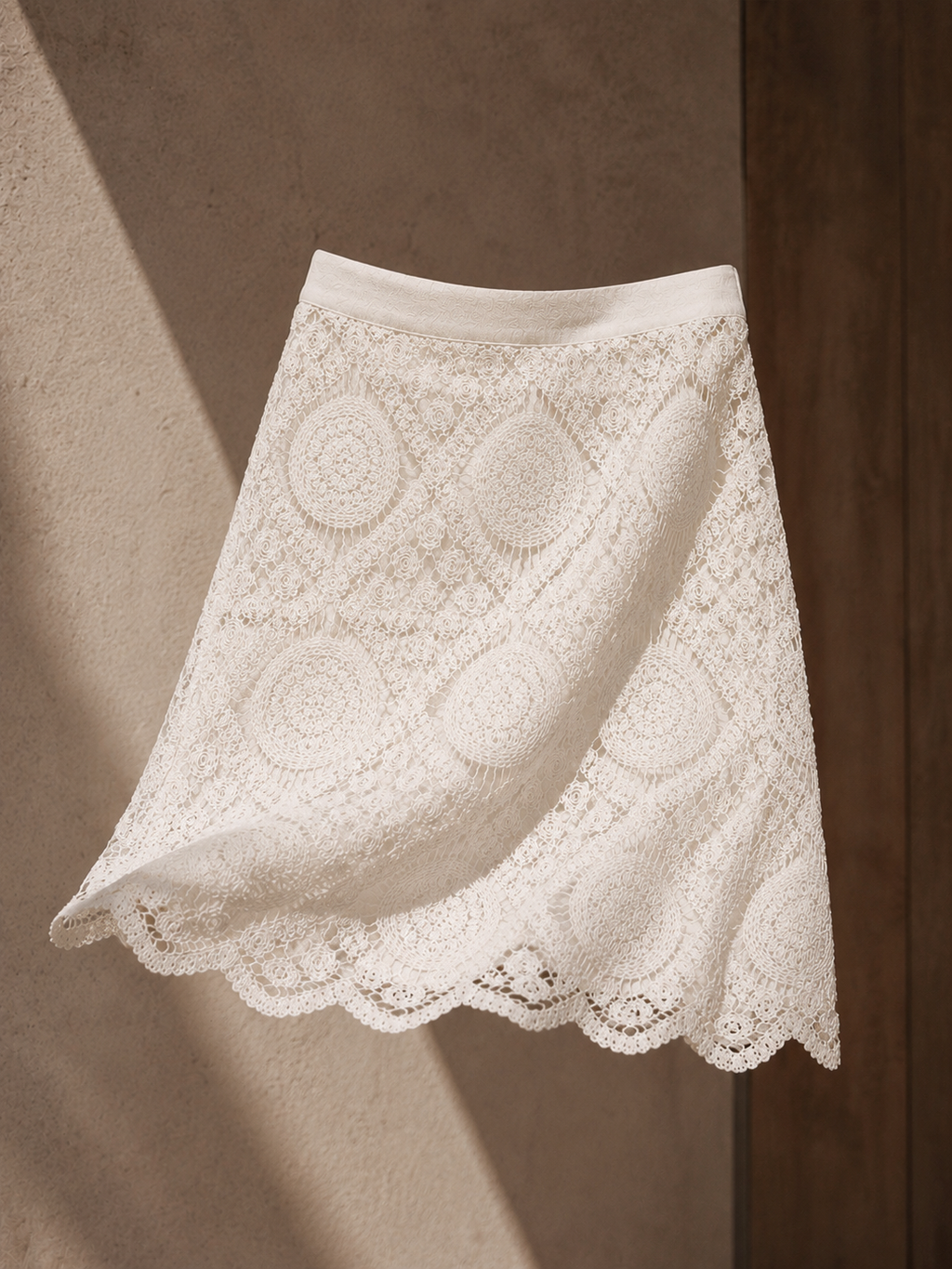 Stella Crochet Mini Skirt