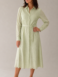 Positano Broderie Dress - Sage Green