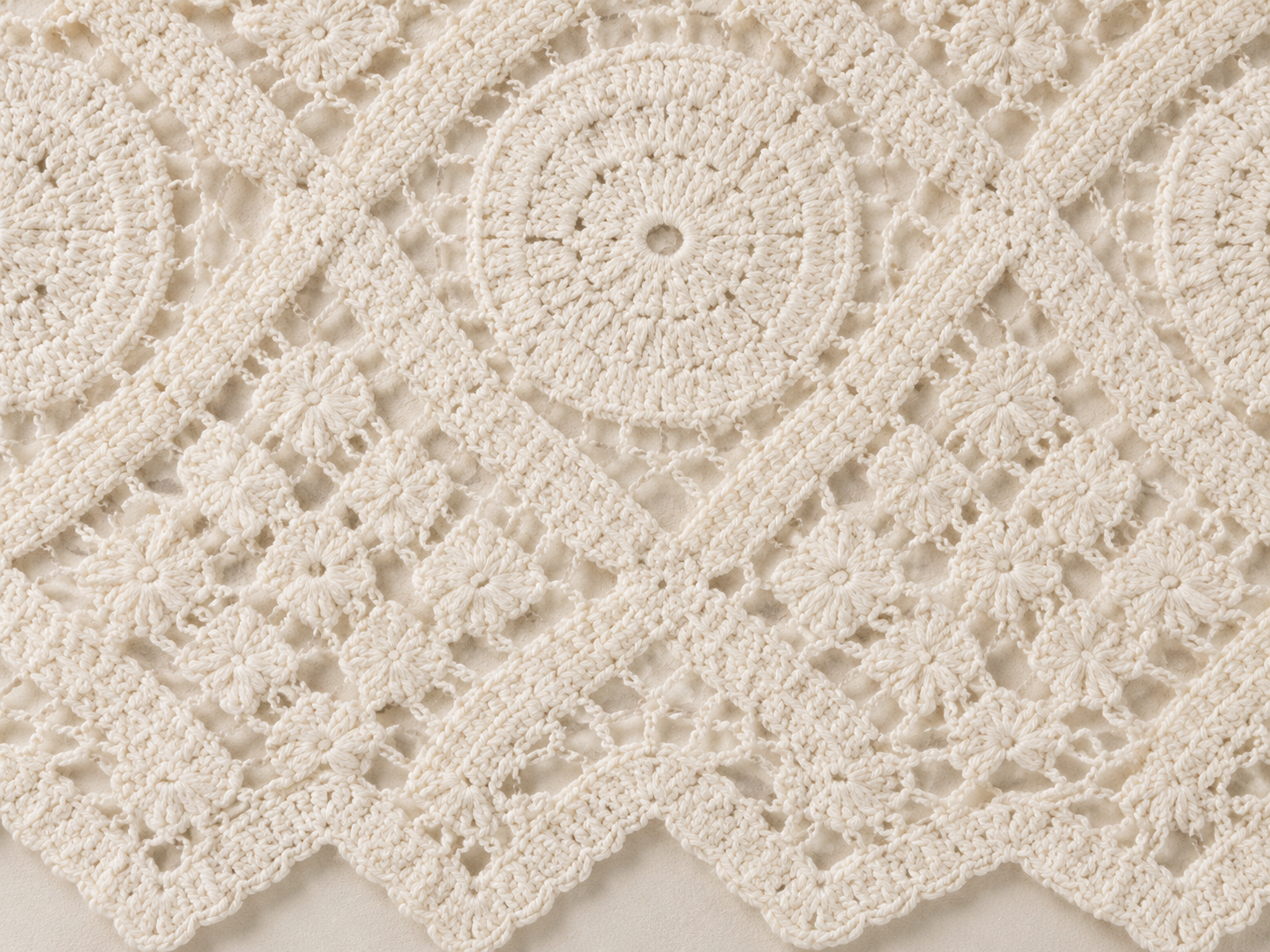 Perla Crochet Top - White