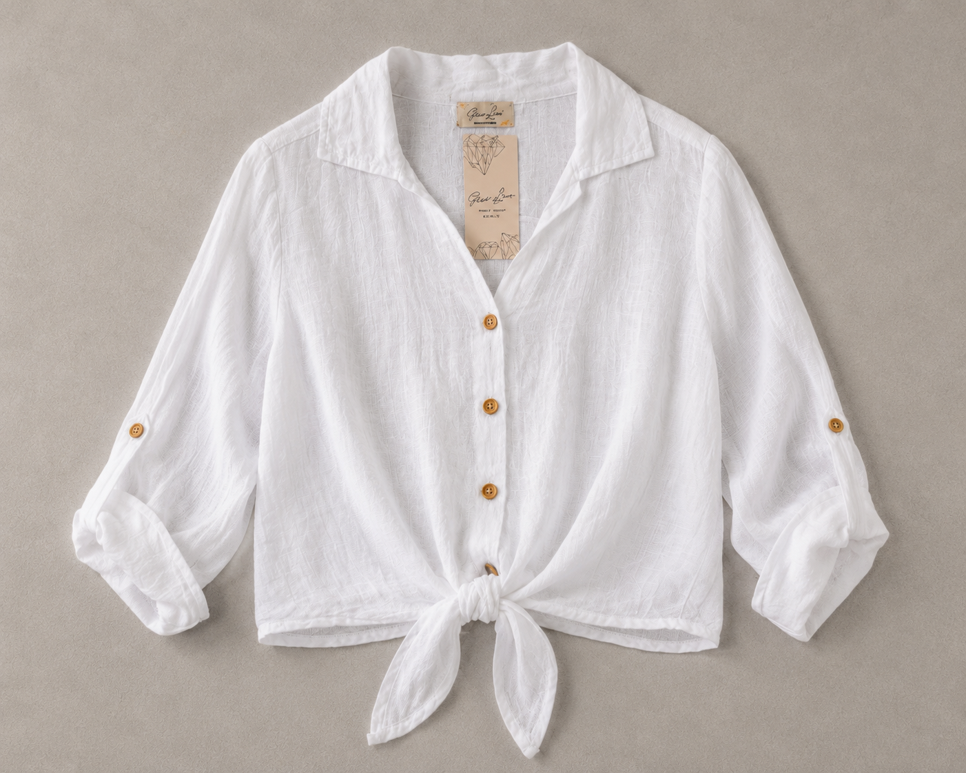 Azzurra Linen Shirt - White