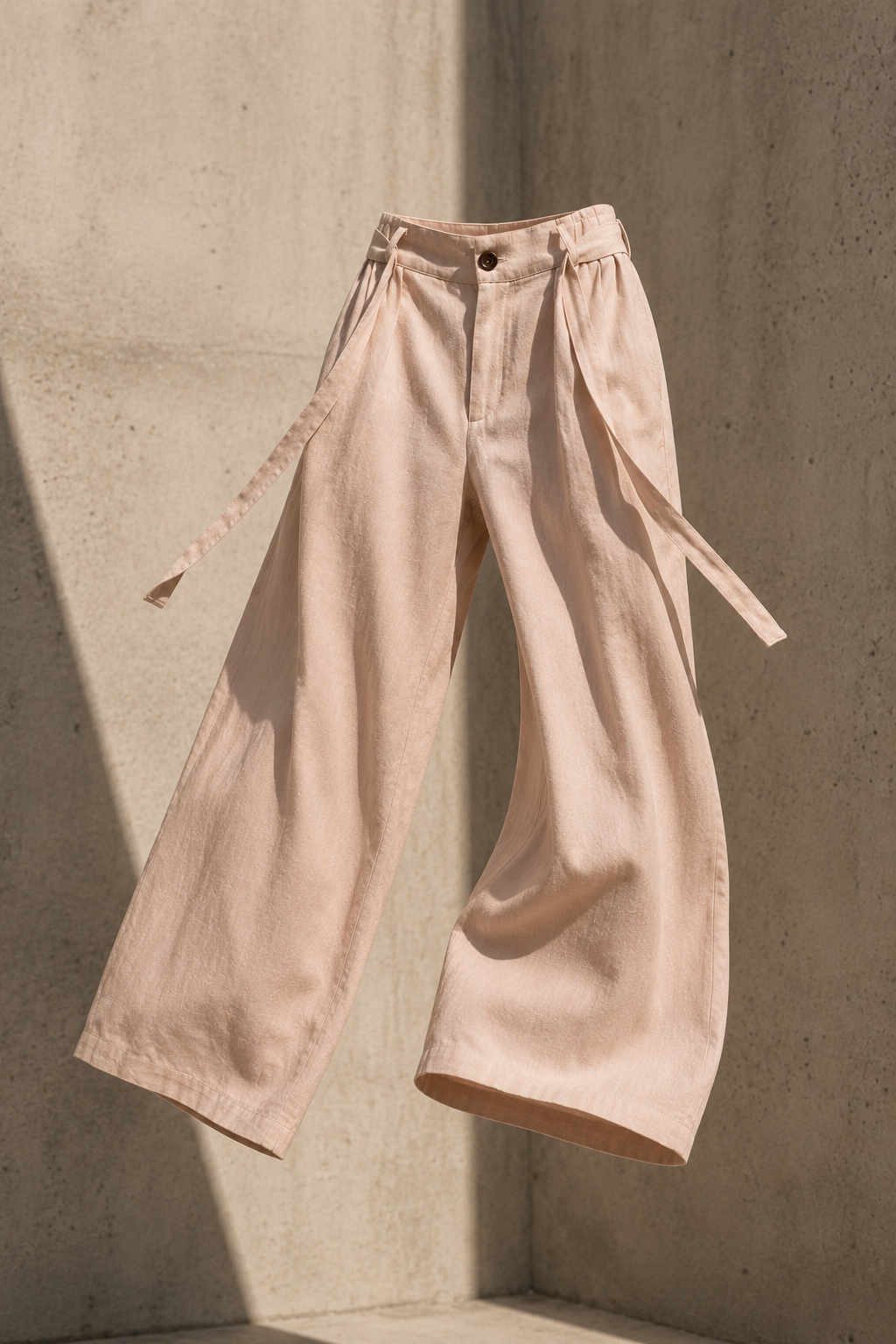 Riviera Linen Pants - Sand Beige